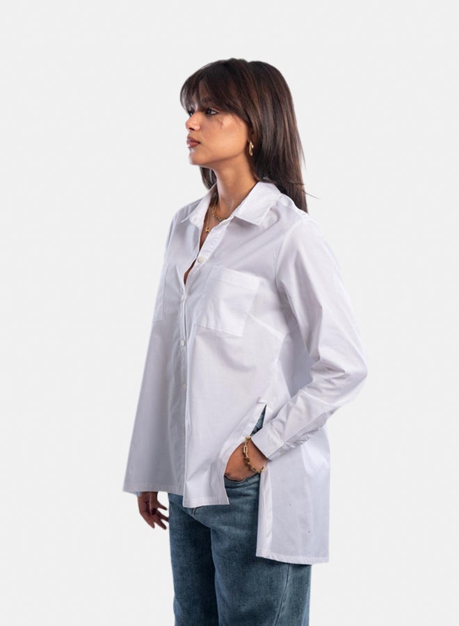 Azul Cotton Lycra Basic Shirt - Image 2